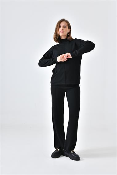 FTZ Women Kadın Basic İkili Takım  Siyah 20582