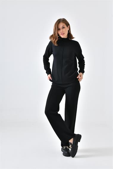 FTZ Women Kadın Basic İkili Takım  Siyah 20582