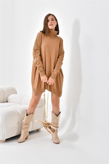 FTZ Women Kadın Basic Tunik  Bisküvi 20401