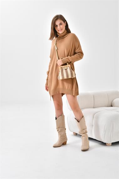 FTZ Women Kadın Basic Tunik  Bisküvi 20401