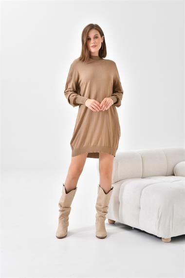 FTZ Women Kadın Basic Tunik  Kahve 20167