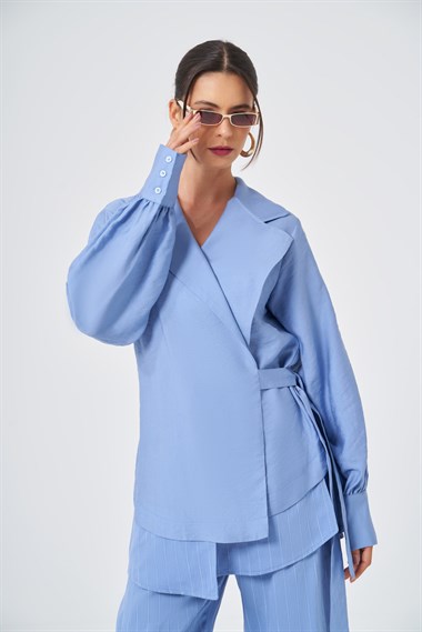 FTZ Women Kadın Begonya Takım  Mavi 31366