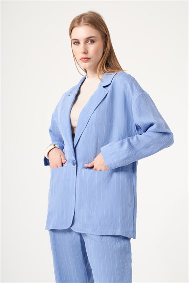 FTZ Women Kadın Begonya Takım  Mavi 31512