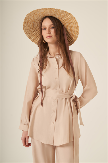 FTZ Women Kadın Canapos Takım  Beige 31318
