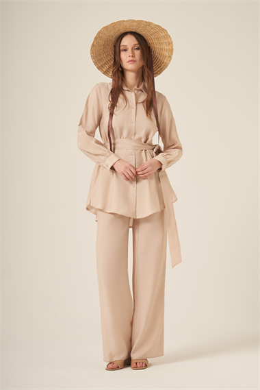 FTZ Women Kadın Canapos Takım  Beige 31318
