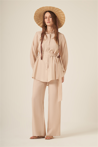 FTZ Women Kadın Canapos Takım  Beige 31318