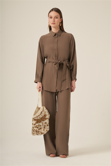 FTZ Women Kadın Canapos Takım  Nut 31318
