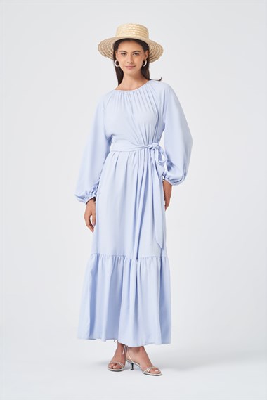 FTZ Women Kadın Capella Elbise  Bebe Mavi 31388