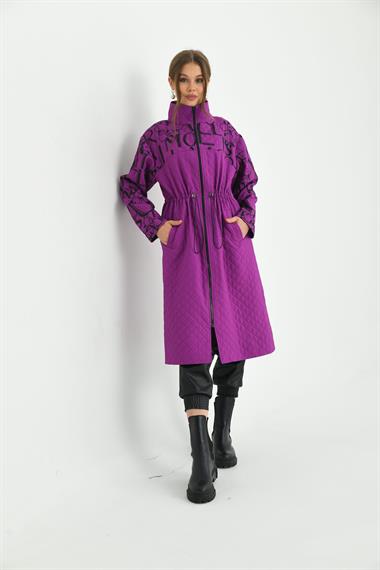 FTZ Women Kadın Capitone Cap  Mor 30250