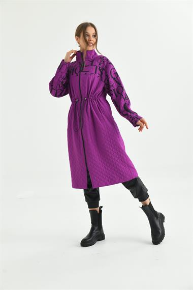 FTZ Women Kadın Capitone Cap  Mor 30250