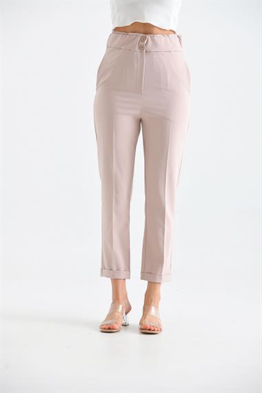 FTZ Women Kadın Douable Crep  Beige 30170