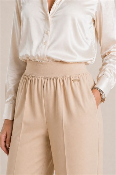 FTZ Women Kadın Double Pantolon  Beige 31351