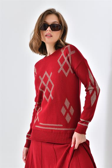 FTZ Women Kadın Etekli Takım  Bordo 20559