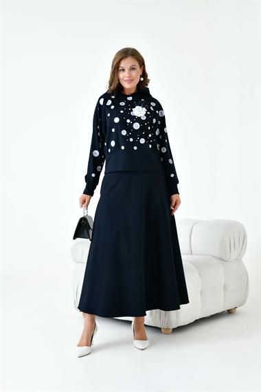 FTZ Women Kadın Etekli Takım  Lacivert 30905