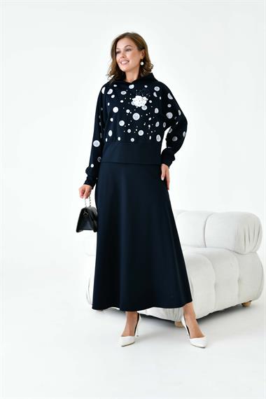 FTZ Women Kadın Etekli Takım  Lacivert 30905