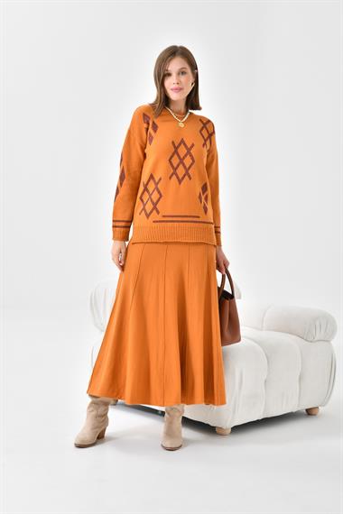 FTZ Women Kadın Etekli Takım  Soğan 20559
