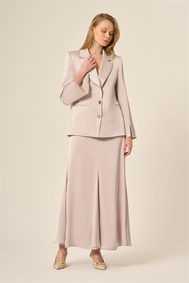 FTZ Women Kadın Etekli Takım  Taş 31083