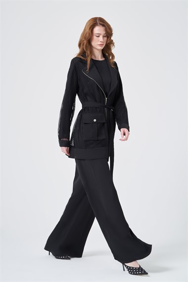 FTZ Women Kadın File Takım  Siyah 31373