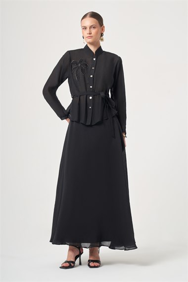 FTZ Women Kadın Helena Etekli Takım  Siyah 31455