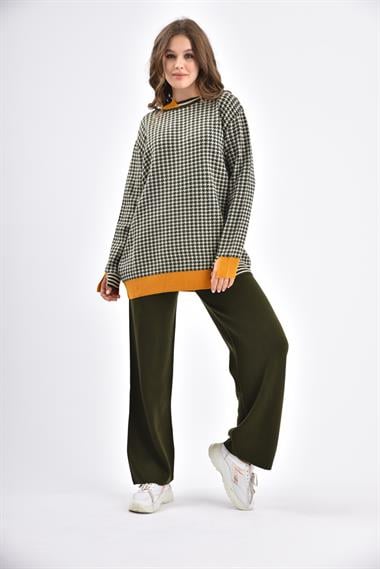 FTZ Women Kadın İki Renk İkili Takım  Haki 21-6039