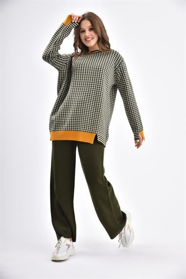 FTZ Women Kadın İki Renk İkili Takım  Haki 21-6039