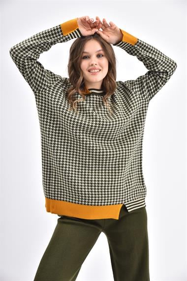 FTZ Women Kadın İki Renk İkili Takım  Haki 21-6039