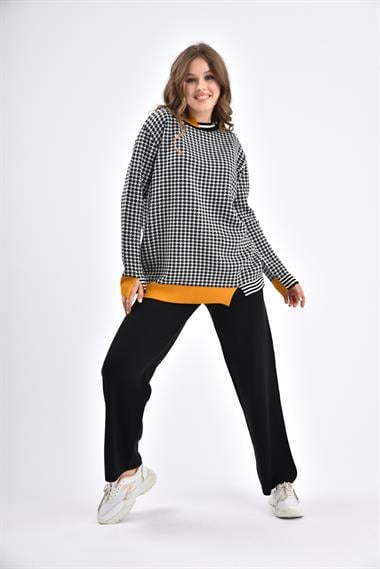 FTZ Women Kadın İki Renk İkili Takım  Siyah 21-6039