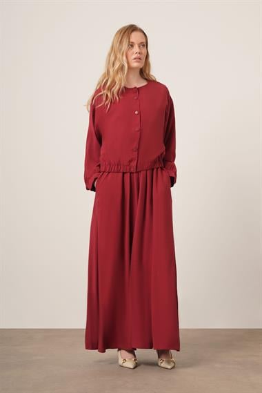 FTZ Women Kadın İkili Takım  Bordo 31165