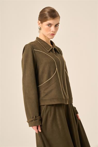 FTZ Women KADIN İKİLİ TAKIM  Haki 31205