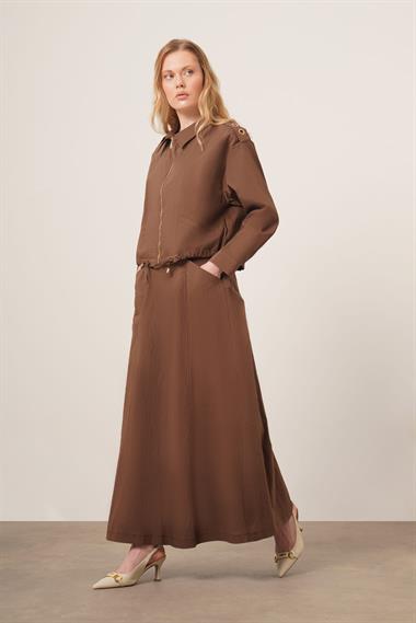 FTZ Women Kadın İkili Takım  Kahve 31175