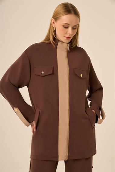 FTZ Women Kadın İkili Takım  Kahve Beige 31288