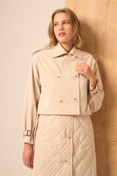 FTZ Women Kadın İkili Trenç  Beige 31253