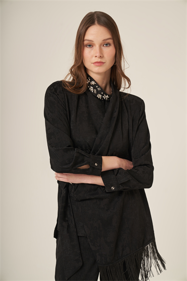 FTZ Women Kadın Jakar Takım  Siyah 31330