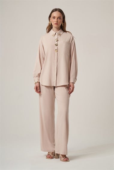 FTZ Women Kadın Kapella Takım  Beige 31424