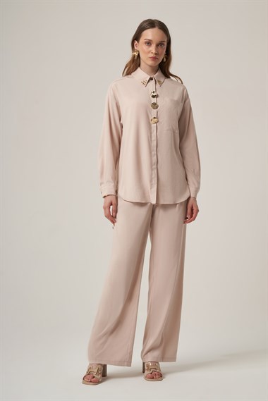 FTZ Women Kadın Kapella Takım  Beige 31424