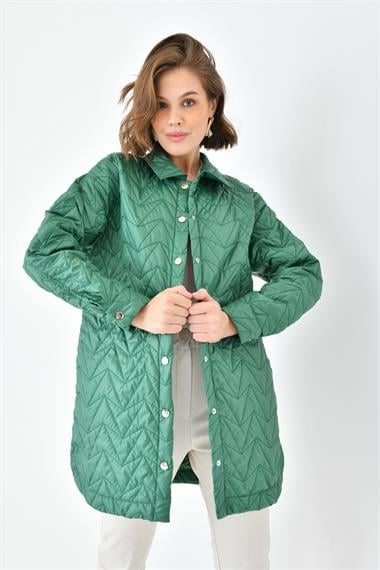 FTZ Women Kadın Kapitoneli Kap  Benetton 30629