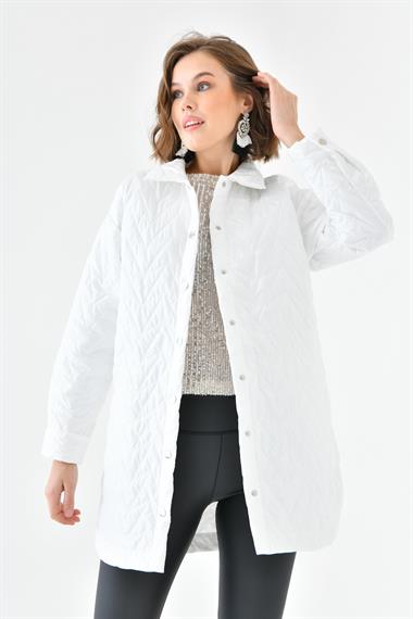 FTZ Women Kadın Kapitoneli Kap  Ekru 30629