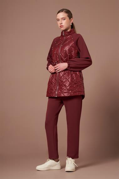 FTZ Women Kadın Kapitoneli Takım  Bordo 30980