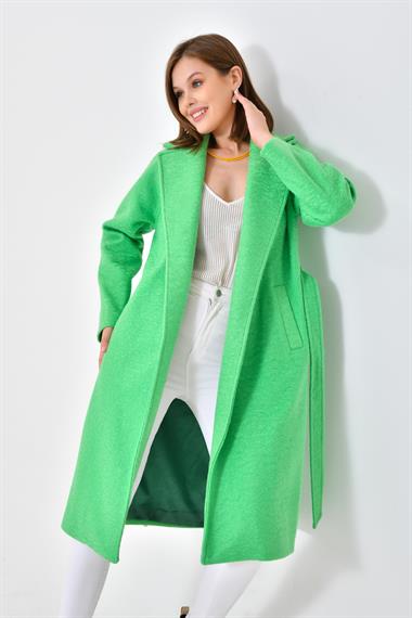 FTZ Women Kadın Kaşe Kaban  Benetton 30625