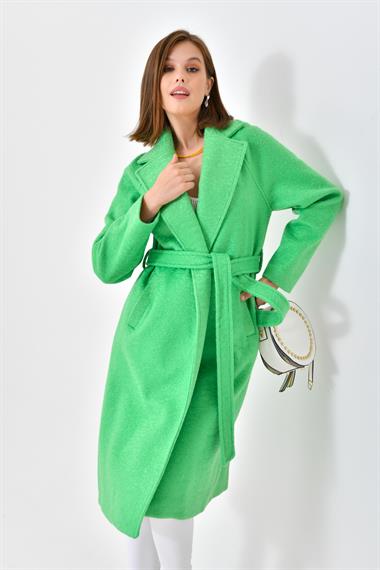 FTZ Women Kadın Kaşe Kaban  Benetton 30625