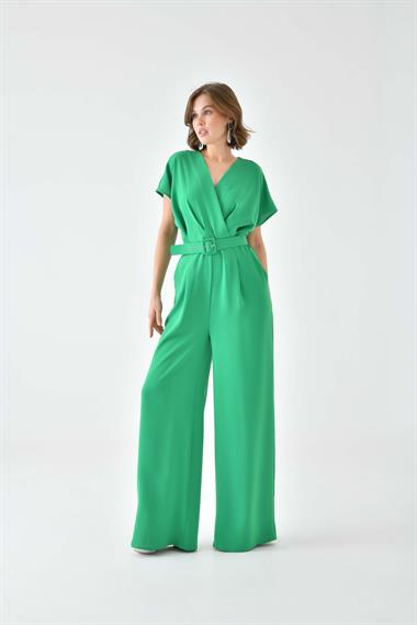 FTZ Women Kadın Kemerli Tulum  Benetton 30724