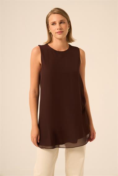 FTZ Women Kadın Kısa İçlik  Kahve 30836