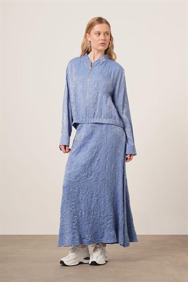 FTZ Women kadın Kraş Etekli Takım  Mavi 31171