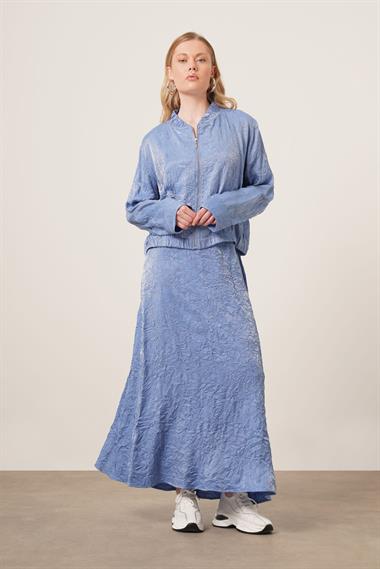 FTZ Women kadın Kraş Etekli Takım  Mavi 31171