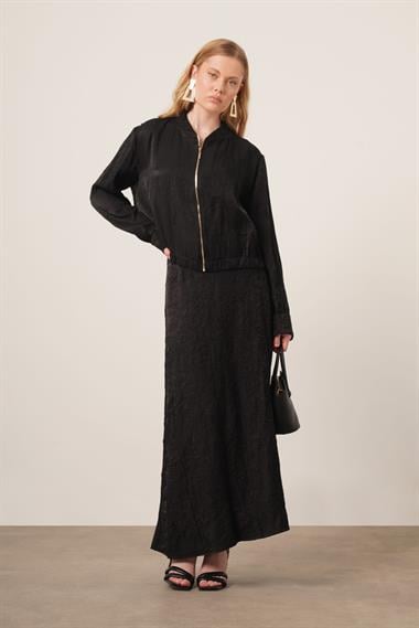 FTZ Women kadın Kraş Etekli Takım  Siyah 31171