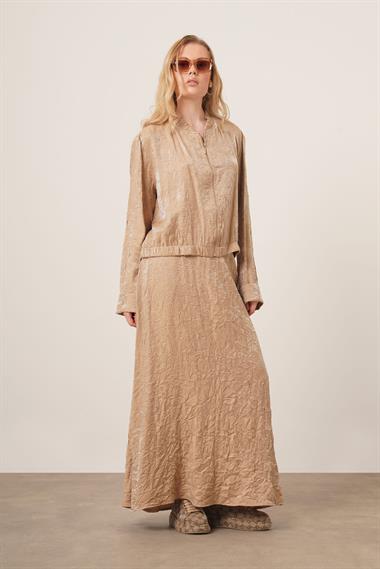 FTZ Women kadın Kraş Etekli Takım  Vizon 31171