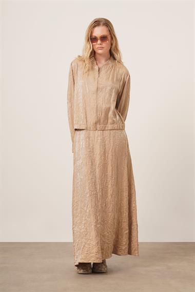 FTZ Women kadın Kraş Etekli Takım  Vizon 31171