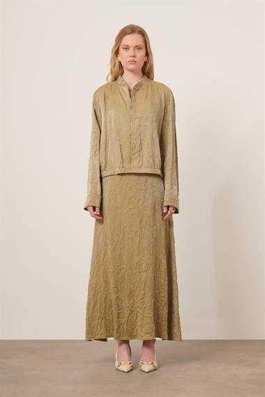 FTZ Women kadın Kraş Etekli Takım  Yeşil 31171