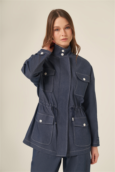 FTZ Women Kadın Marsel Takım  İndigo 31319