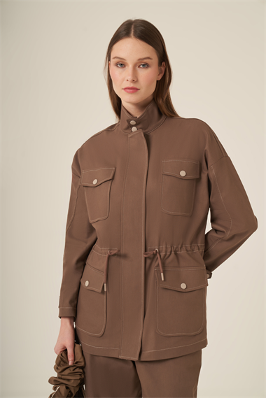 FTZ Women Kadın Marsel Takım  Kahve 31319
